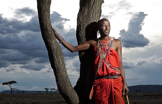 Maasai man (Maasai Mara - Kenya - 2013)