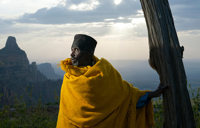 Portrait of a orthodox priest in Tigray (Ethiopia - 2017)