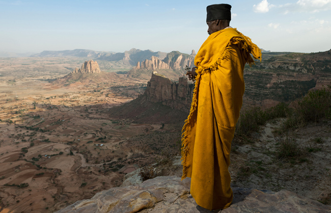 A orthodox priest in Tigray (Ethiopia - 2017)