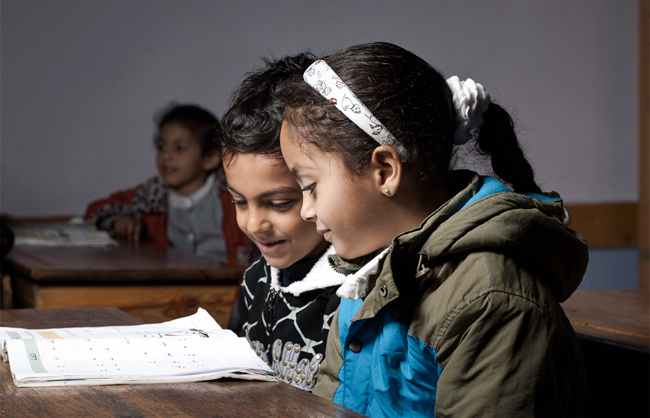 UNRWA Gaza’s Beach Camp school – Gaza Strip – Palestine