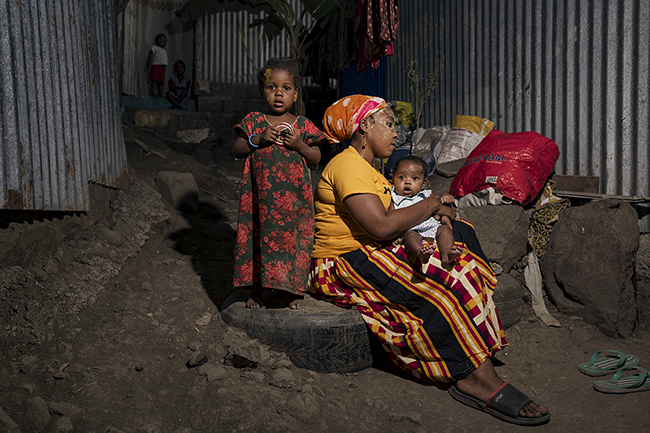 The countless slums with no access to water and basic sanitation facilities put pressure on Mayotte's health system and increase the risk of infant and maternal disease. Mayotte - 2021