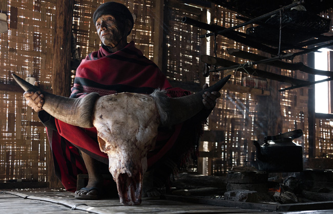 A dignified Konyak Naga