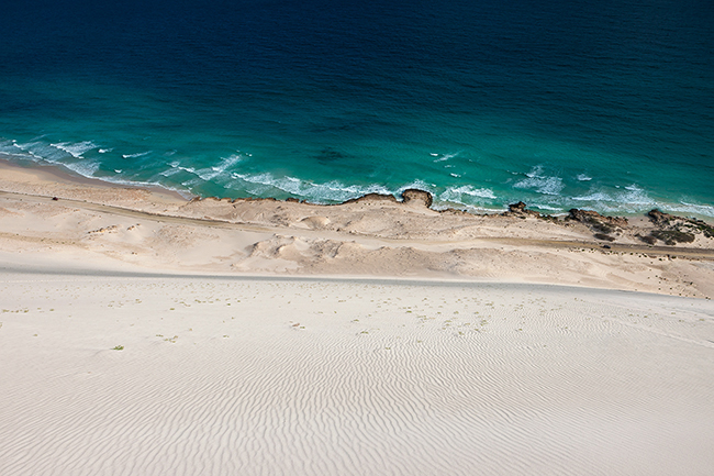 Since a road was traced about twenty years ago, the eastern and western parts of the island, once isolated, are now well connected. Socotra - Yemen - 2020